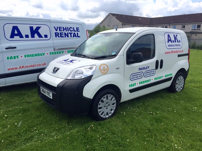 ak van hire