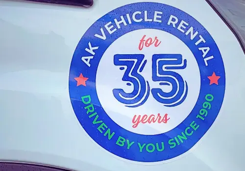 Celebrating 35 Years of AK Vehicle Rental