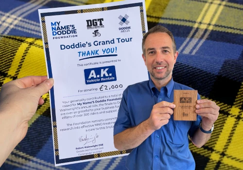 🎗️ Supporting Doddie’s Grand Tour 2024